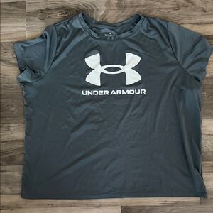 Under Armour Steel Gray Performance Tee